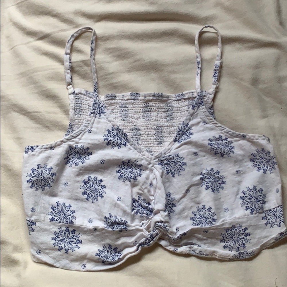 FLORAL CROP TOP